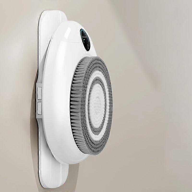 WallMounted Detachable Electric Back Scrubber Detachable Head Adjustable Design Automatic Bathing Tool WaterResistant