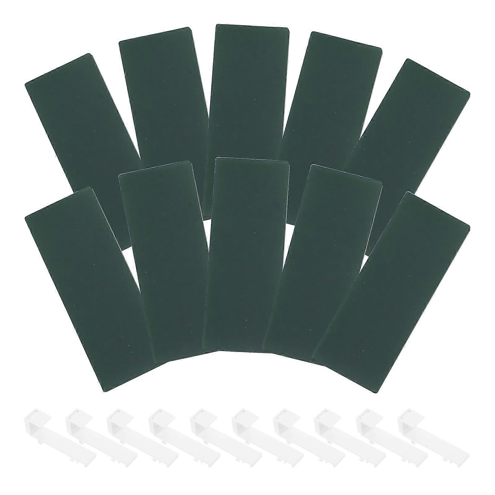 Curtain Rod Brackets for Blinds No Drill Self Adhesive Hooks 20Sets