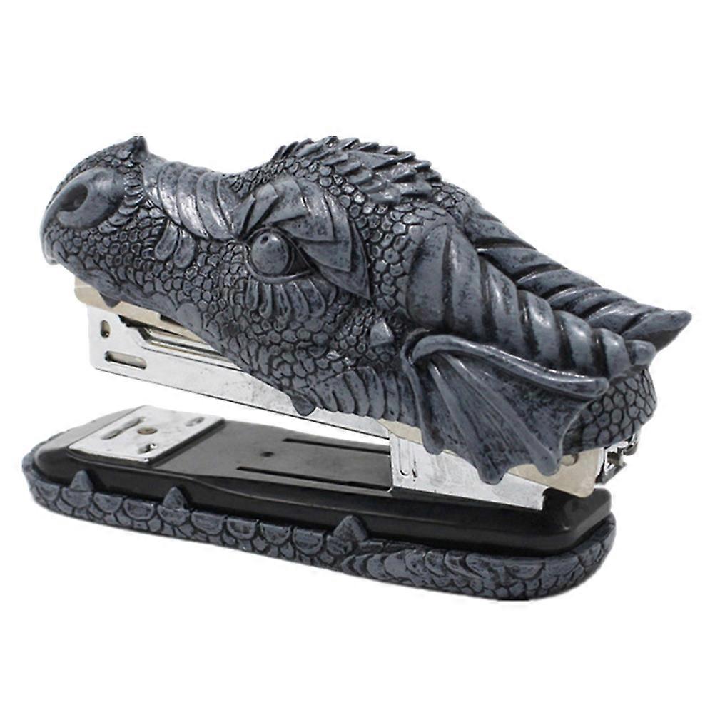 Decorative Stapler Resin Craft for Home Use 2Pcs Crocodile Design