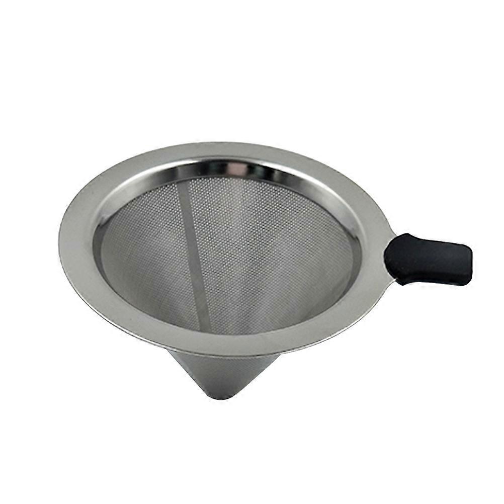Stainless Steel Coffee Cone Dripper for Coffee Brewing 3Pcs Set