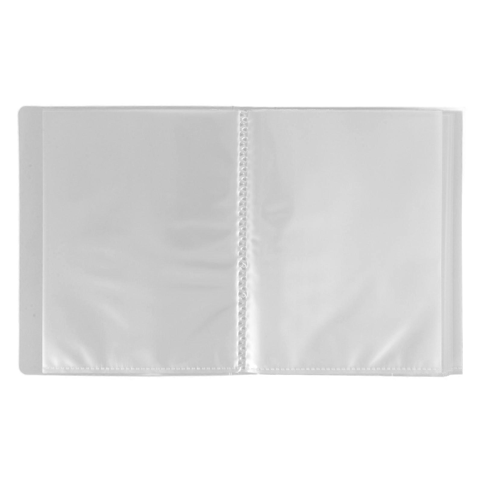 Silk Screen Stencil Folder Book Plastic White Elegant White Design for Storage Use