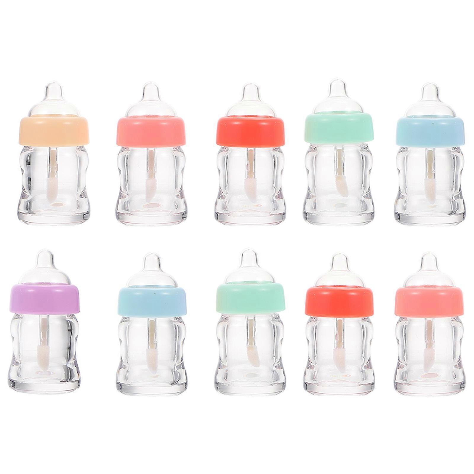 Lip Gloss Bottles Feeding-Bottle Shaped for Storage 20Pcs Refillable Bottles