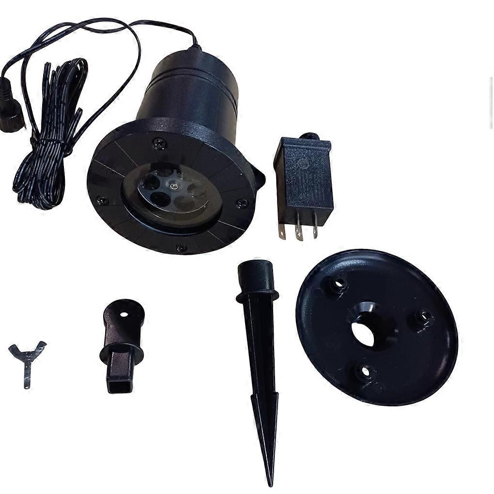 Christmas Snowflake Light Projector 180 Degree Rotatable Landscape for Decor