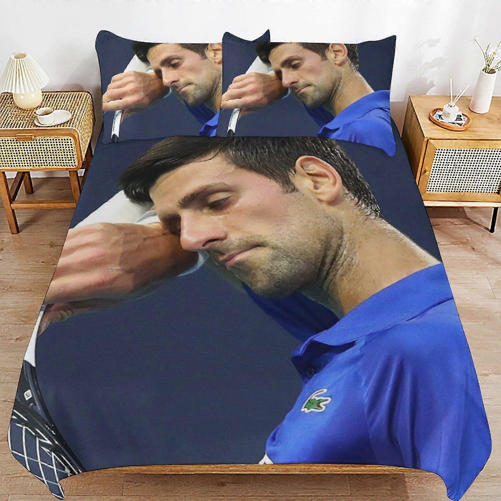 A429 Novak Djokovic High Strength Structure Breathable Finish Sleep Fit Soft Texture Duvet Cover Sets Everyday N429
