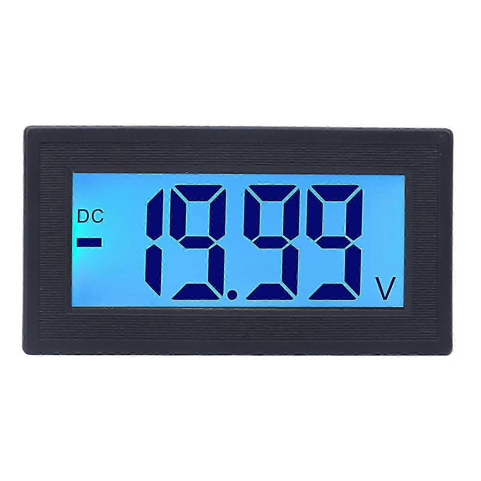 YB5135DB DC Digital Voltmeter LCD Display Voltage Meter AC100-240V Power SupplyDC 0-20V