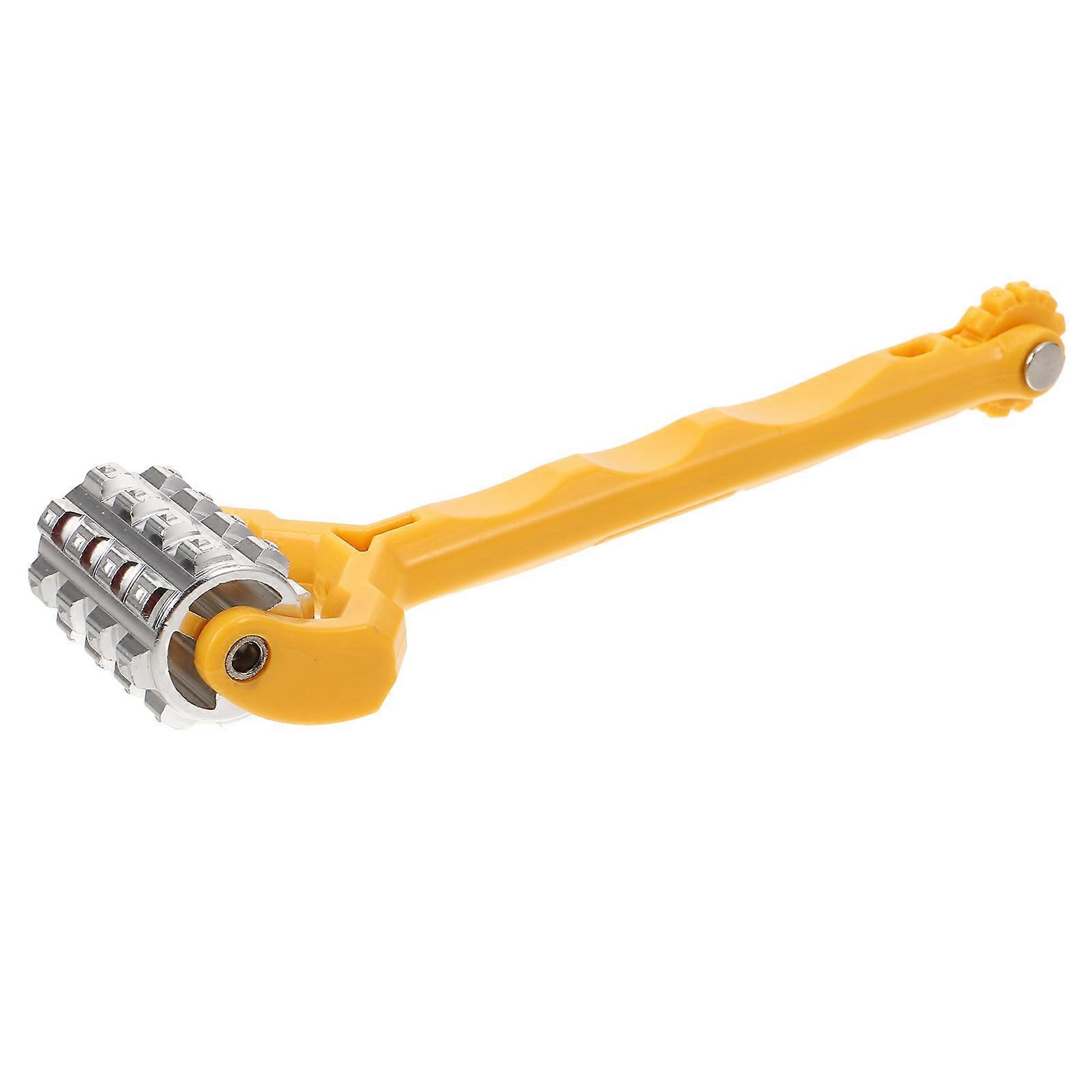 Sound Deadening Insulation Tool 3Pcs Yellow Roller For Car Soundproofing Noise Protection