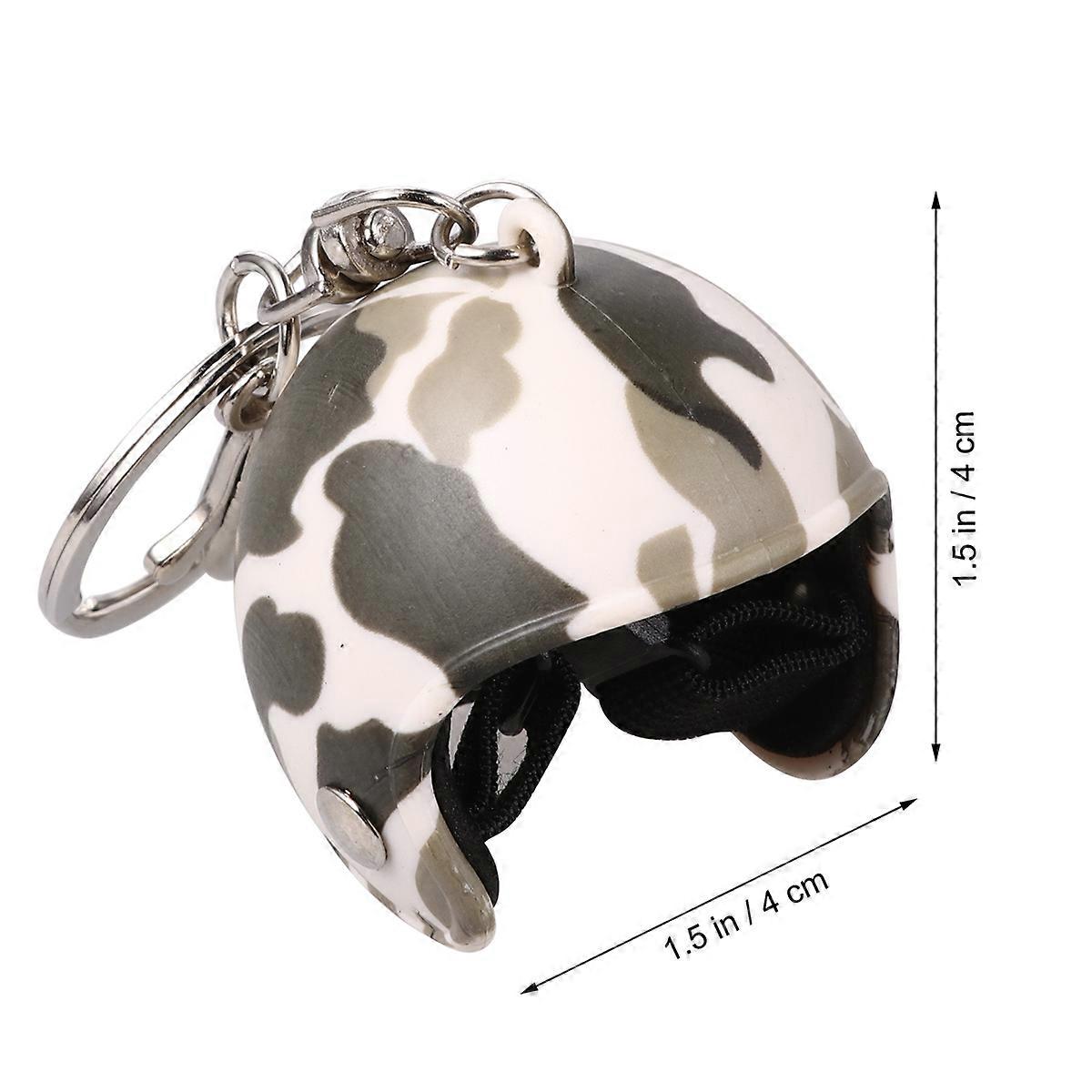 Desert Camouflage Shaped Hanging Pendant Key Rings For Everyday Use And Gift Giving With 3Pcs