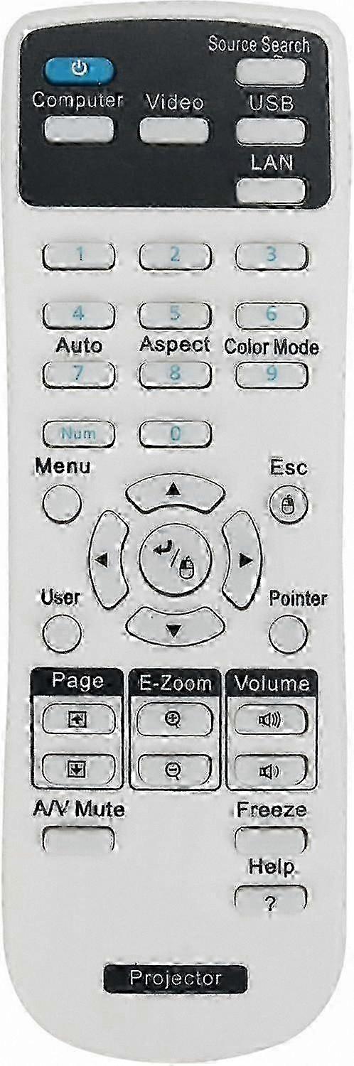 Universal Projector Remote Control for Epson BrightLink and PowerLite Models