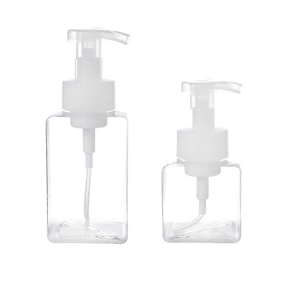 Press-Type Foaming Bottle Empty Bottle for Storage Use 2Pcs Travel