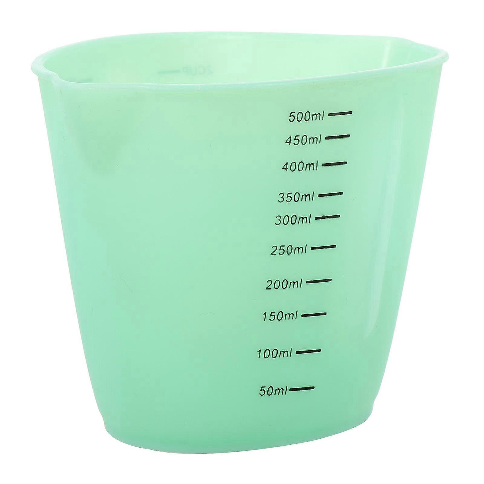 Kitchen Measuring Cup Silicone Baking Tool for Precise Measurement 3Pcs