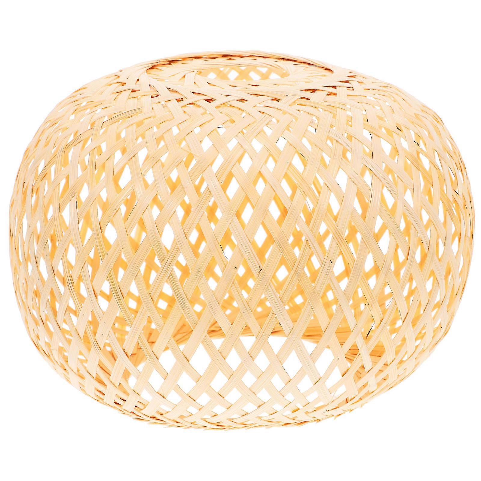 Simple Style Bamboo Lampshade for Decor 1Pcs Chinese Style Lamp Accessory