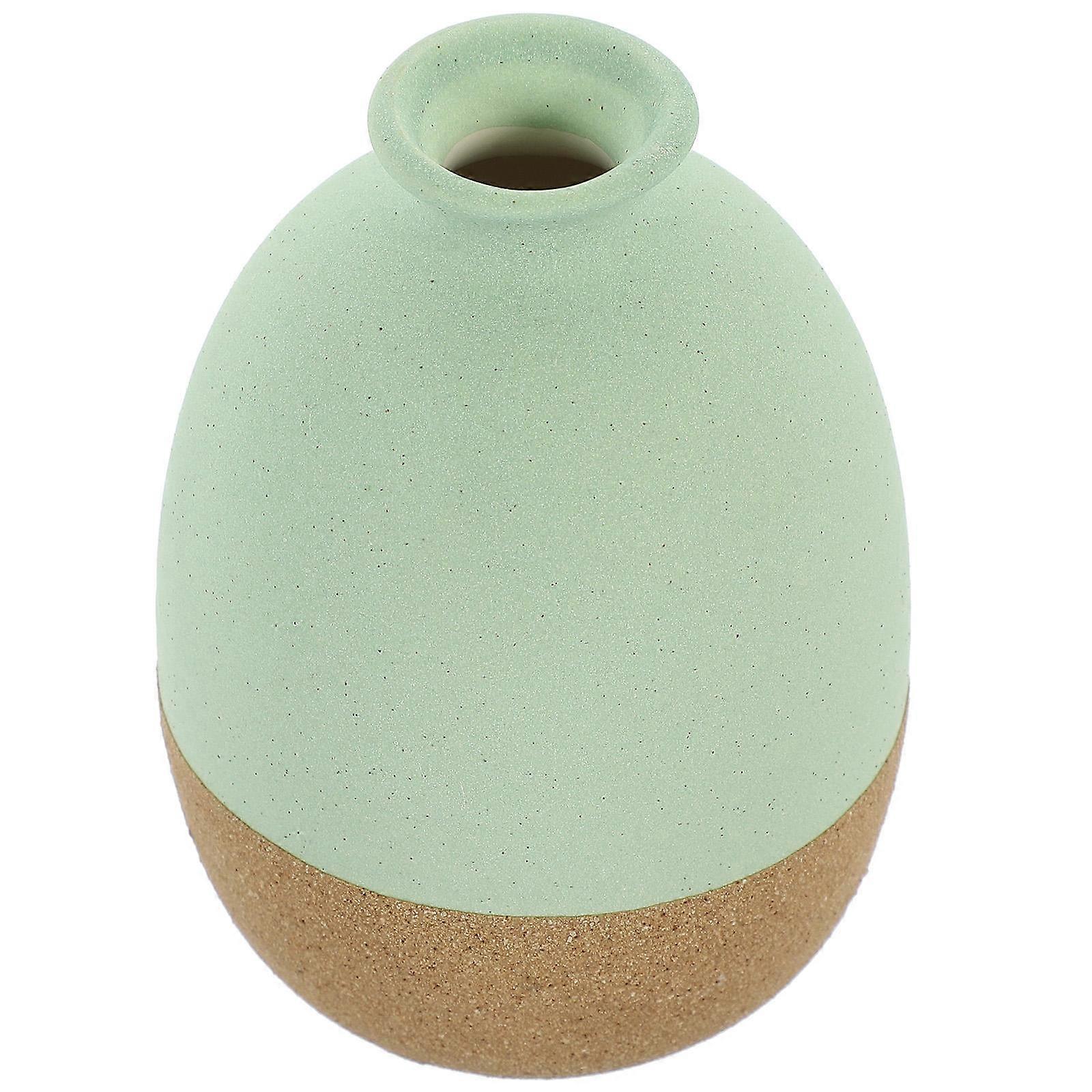 Ceramic Flower Vase for Flower Arrangement 3Pcs Multi Color Decorative Vase