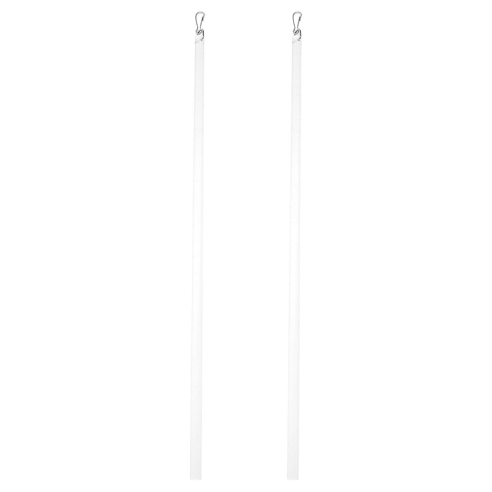 Blind Tilt Wands 8 Pcs Replacement Accessories For Window Opener Curtain Adjustment With White Rods