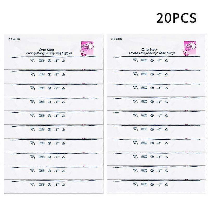 10/20pcs Pregnancy Urine Test Strip Ovulation Urine Test Strip Lh Tests Strips Kit