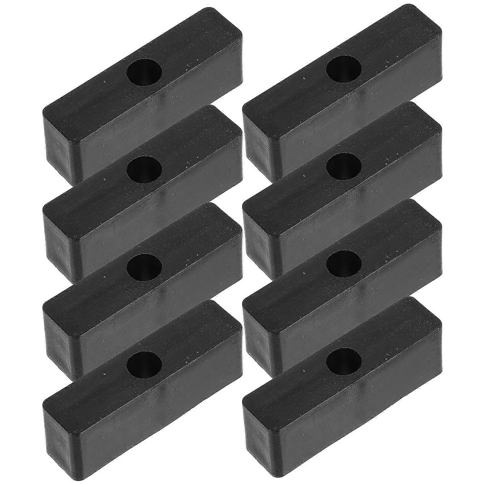 Window Locks Child Proof Security Bar for Patio Door 40Pcs Black Plastic