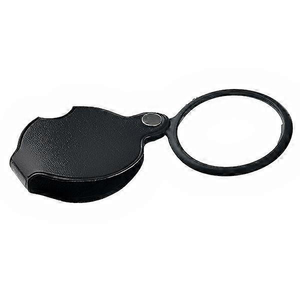 Plastic Shell Precision Magnifier for Magnifying Black Portable Design