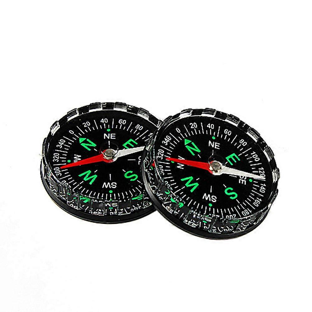 3Pcs Outdoor Compass Waterproof Tool For Outdoor Enthusiasts Navigation In Rectangular Shape