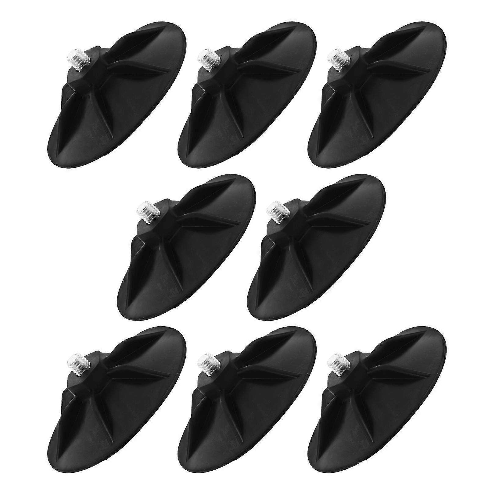 Boxing Training Equipment Suction Cup Base Home Use 8Pcs Prevent Falling Silicone M8 Threaded Screw