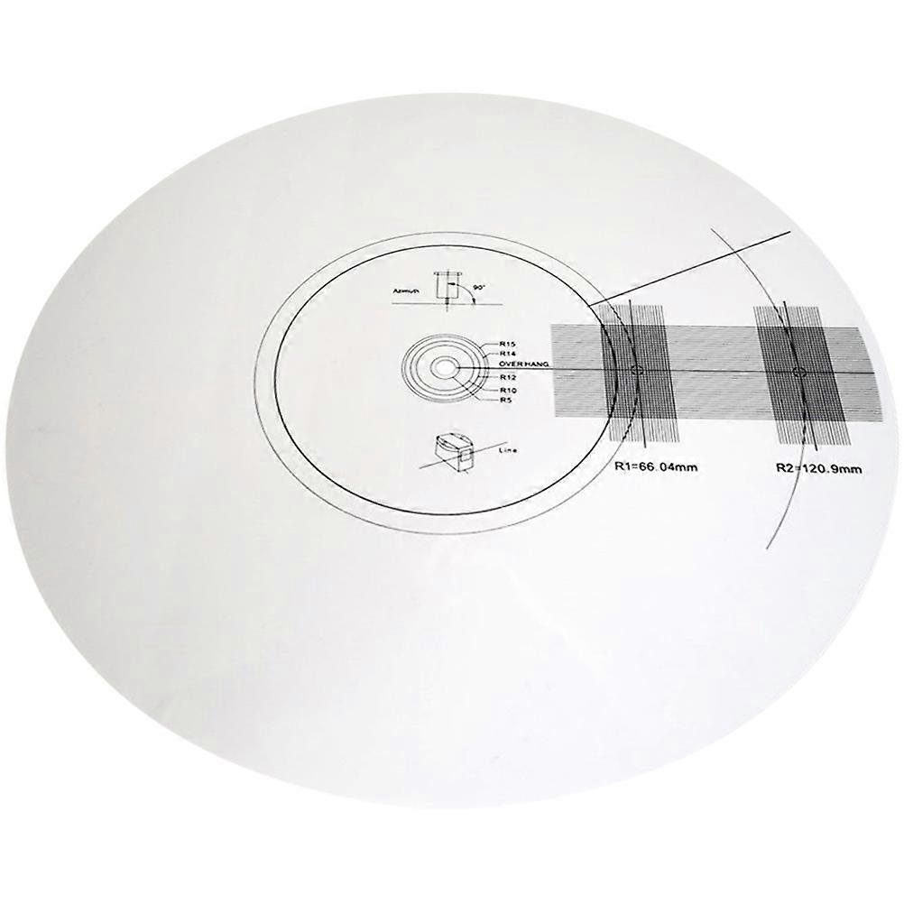 Vinyl Record Calibration Tool Turntable Cartridge Alignment Professional Repair Durable Square 1Set