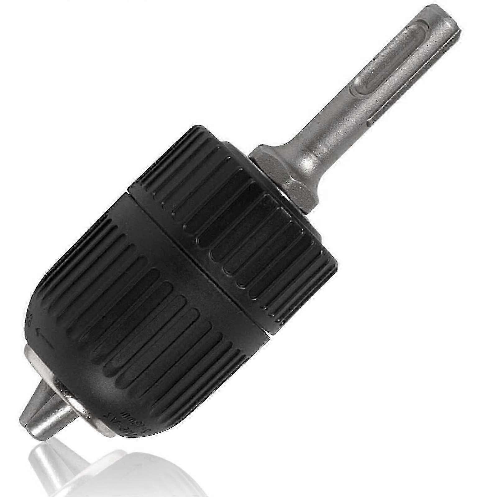 25-26 2-13mm Keyless Drill Chuck with 1/2' SDS Adapter Heavy Duty and Detachable Keyless Chuck Conversion Tool for SDS, GSB and GSR, Electric Hand Dri