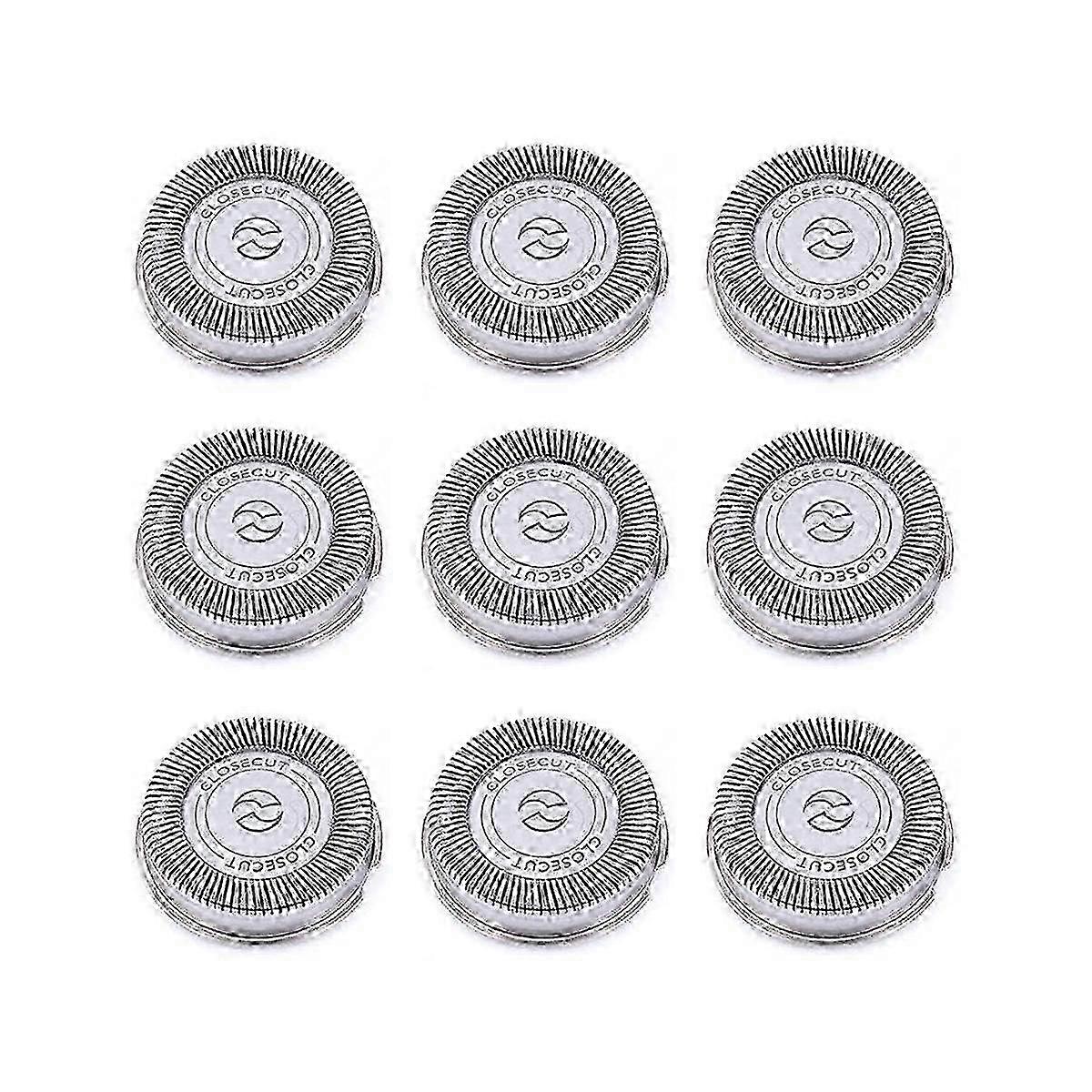 9Pack SH30 Replacement Heads for Shaver Series 3000, 2000, 1000 and S738, with Durable Sharp Blades