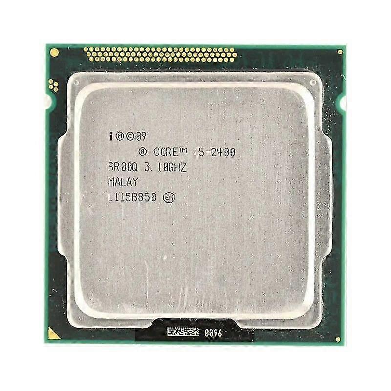 25-26 Core i5-2400 CPU - Socket LGA 1155 4 Cores 4 Threads 3.1 GHz 6 MB L3 Cache 95W.
