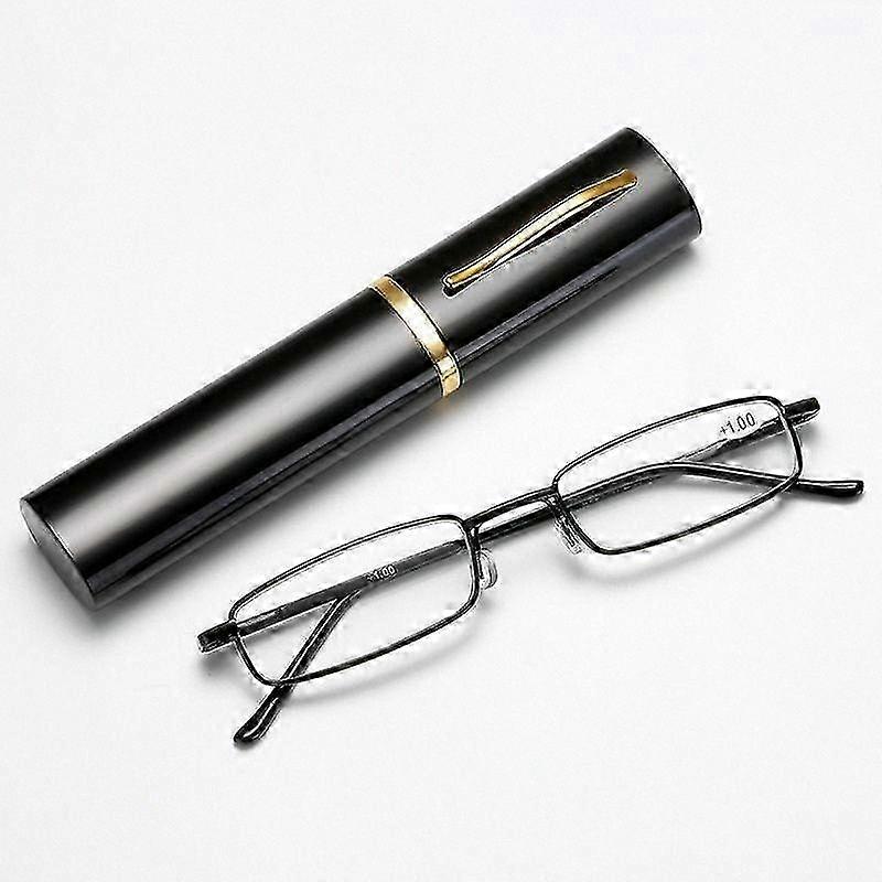Ultra Lightweight Unisex Reading Glasses with Pen Holder Feature