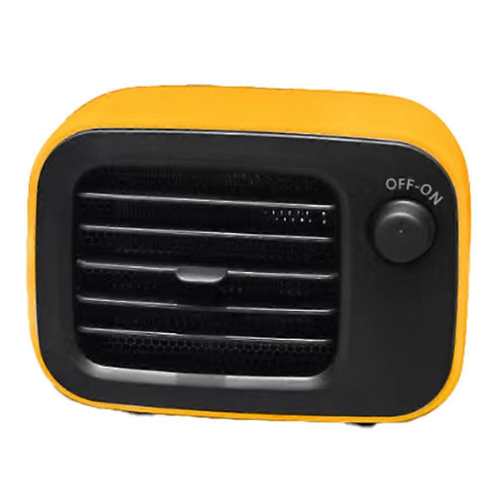 Portable Desktop Heater Fan Mini Heater Home Office Heater PTC Air Heater Desktop Silent Heater EU Plug
