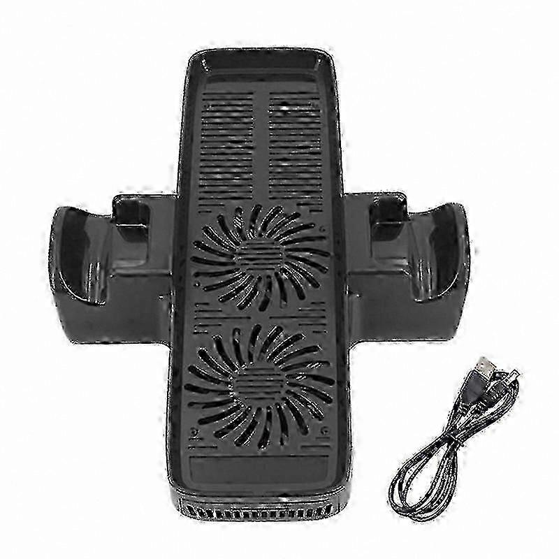 3-in-1 Cooling Dock Station with Bottom Stand Fan for 360 Slim Console