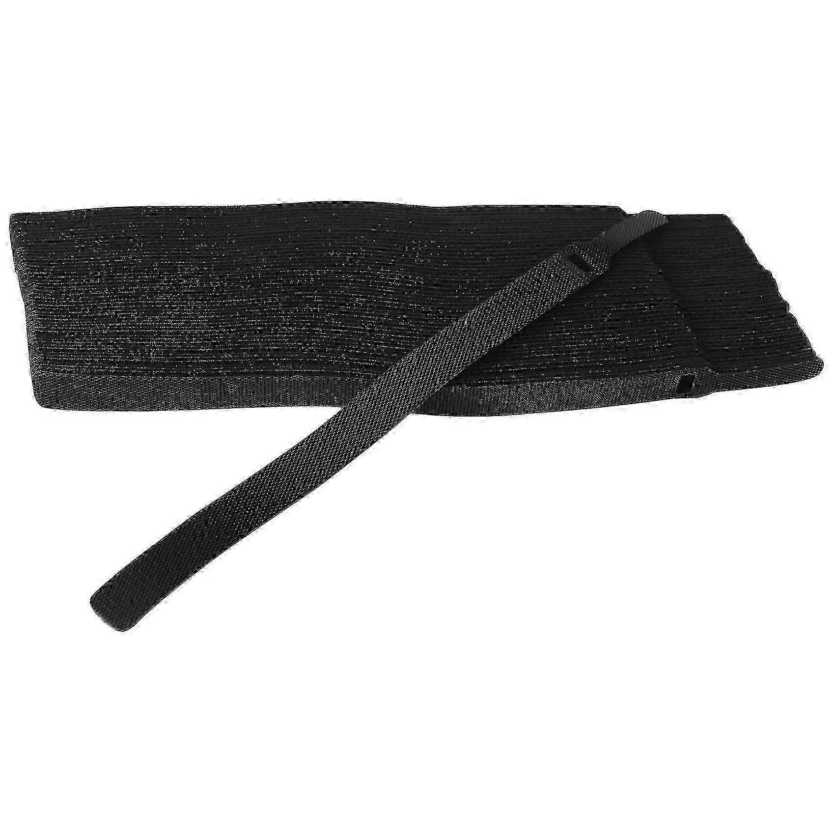 Nylon Cable Ties 50pcs, 12x200mm, with Eyelet Holes & Hook Loop for Back-to-Back Management