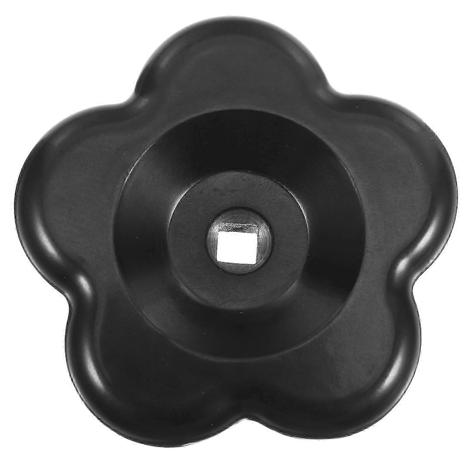 Effort Saving Valve Handwheel Handle Black 6.60X6.60X2.00CM For Spigot