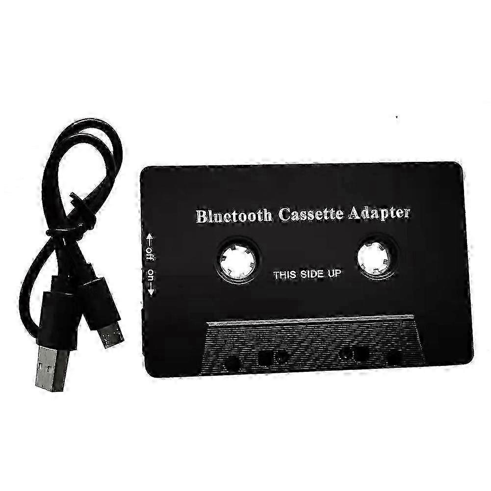 Universal Cassette Bluetooth 5.0 O Car Tape Aux Stereo Adapter With Mic For Phone Mp3 Aux Cable Cd Player-jc