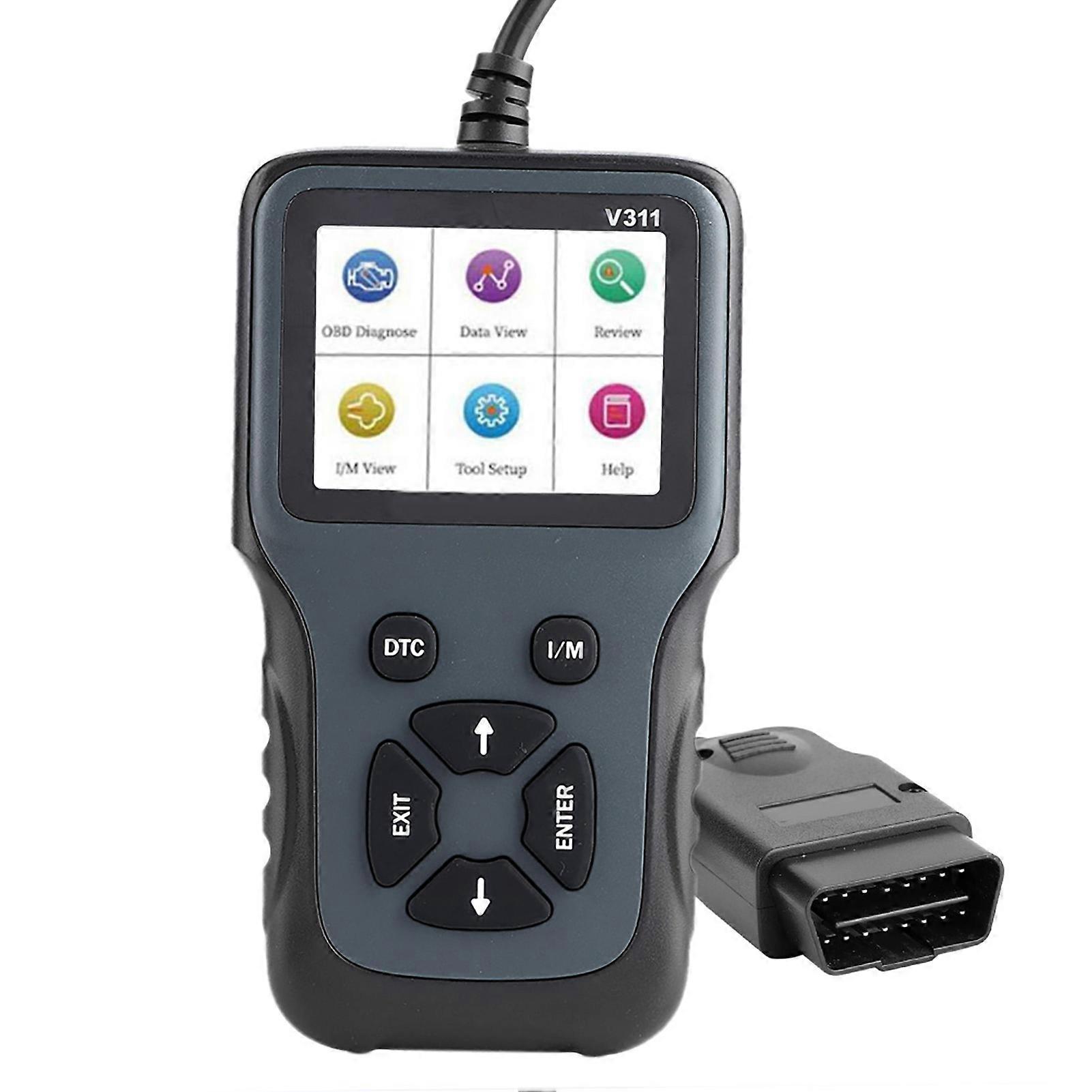 V311 OBD2 scanner for 8-36V vehicle diagnostics