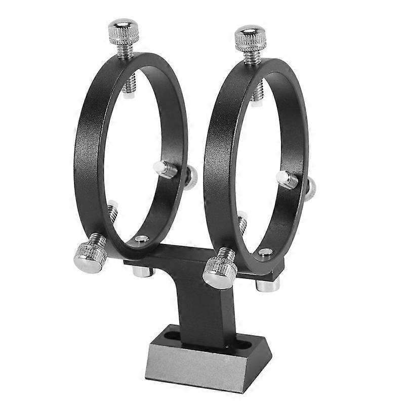 Adjustable Pointer Finderscope Bracket 6-Point Guidescope Rings Mount Astronomical Telescope,65mm(33