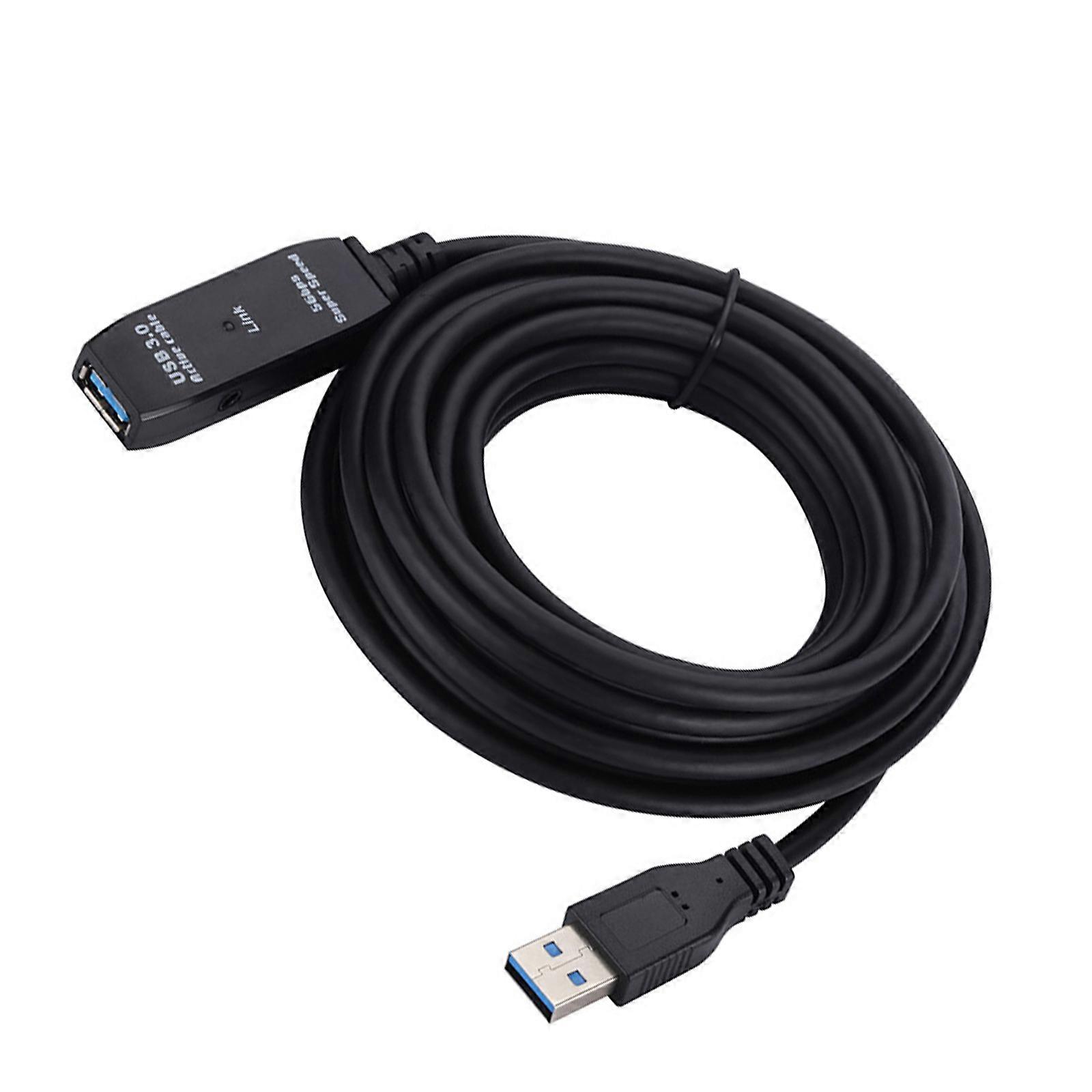 Highly speed USB3.0 Repeaters Cable Metal Cores USB3.0 Male To Female Extension Cord For Printer Scanner Computer Multicolor