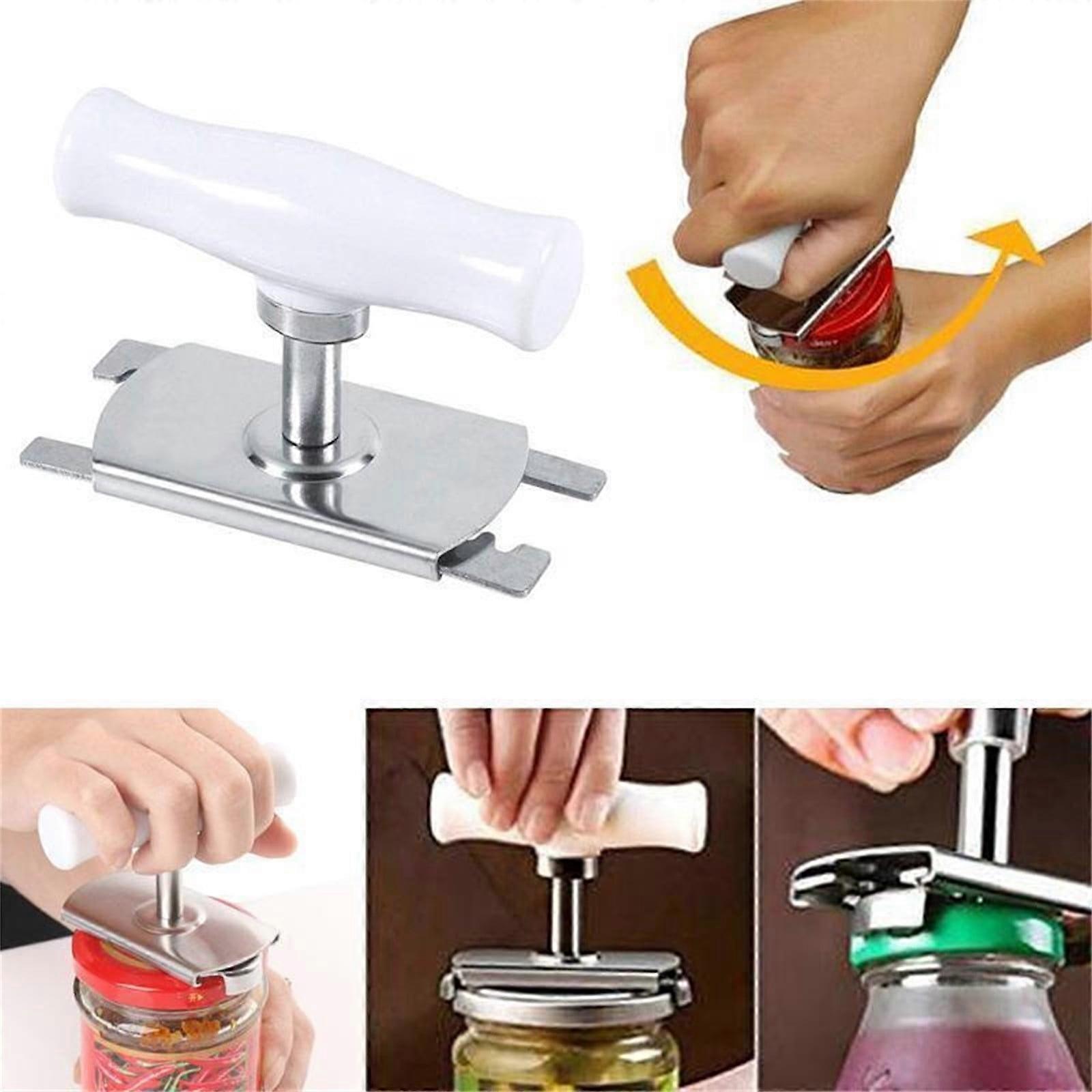 Cyber Monday Deals 2024: Viflosae Kitchen Jar Opener, Compatible with 0.98-3.93in Bottles, Easy-Use for Seniors with Arthritis