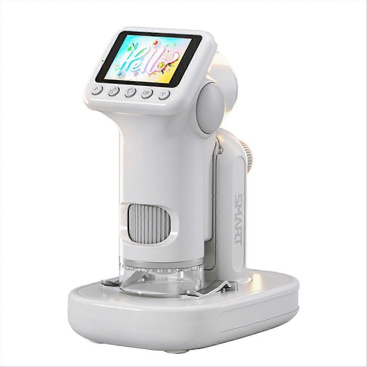 1600X Handheld Microscope 2 Inch Screen Children Magnifier Lens Portable Mini Electronic Microscope