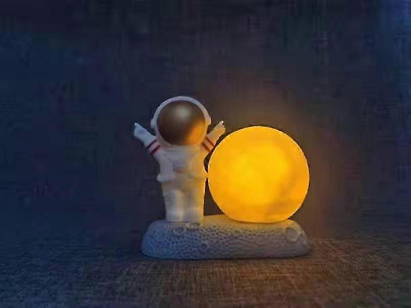 Astronaut Night Light Moon Lamp Decoration Figurine