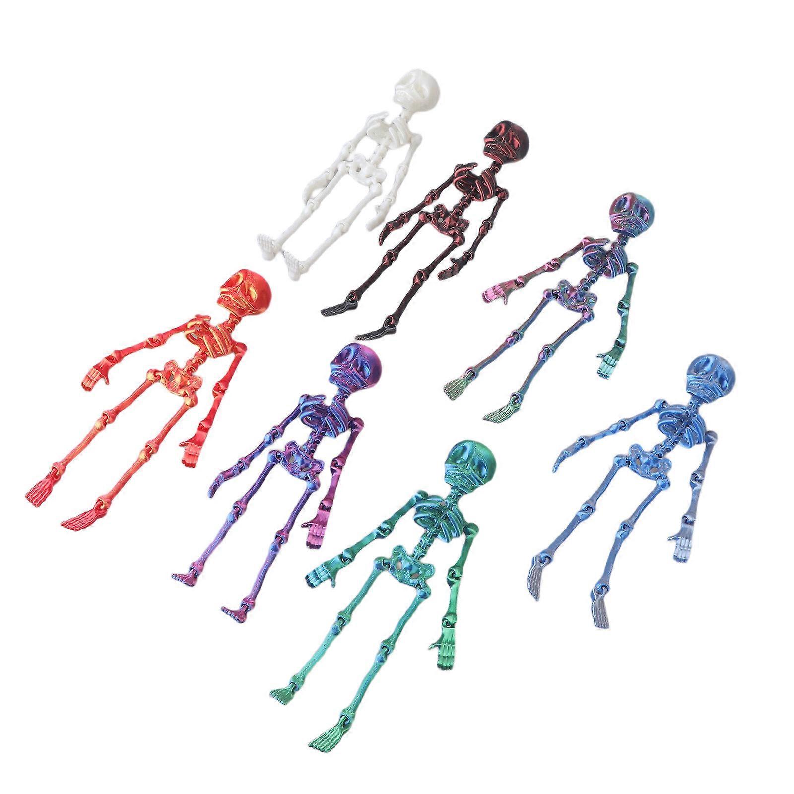 Poseable 3D Published Framework Collection For Kids Science Education Magnetic Fridge Trim Halloween Role Playing Activity Multicolor