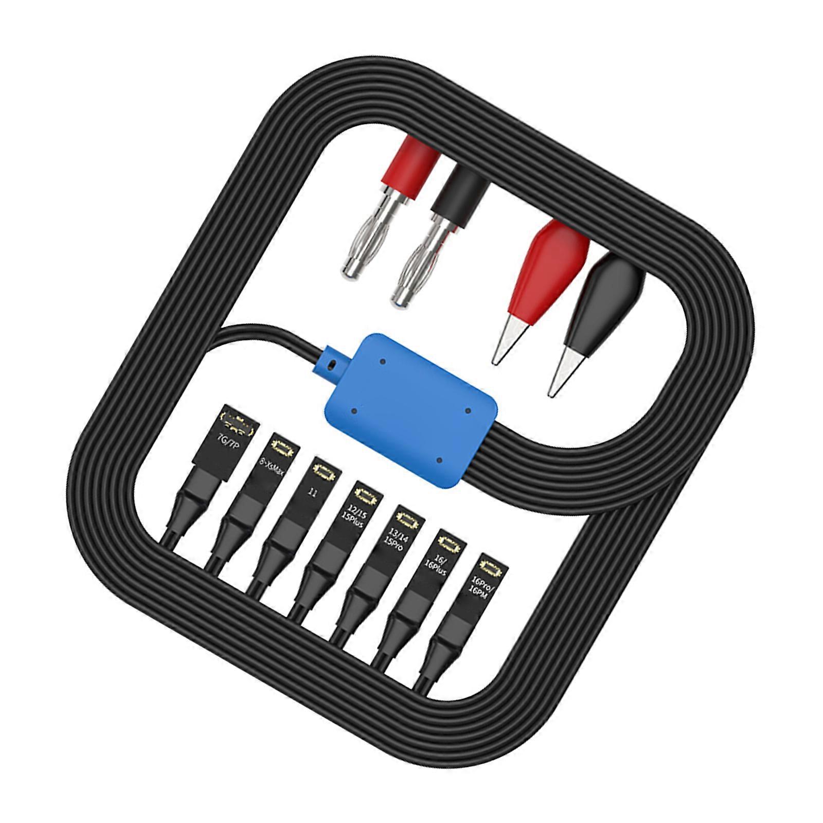 Repair Tools Power Line for Phone 7-16 Series Power Cable FPC Test Cable Battery Activation Boot Data Detection Cable Multicolor