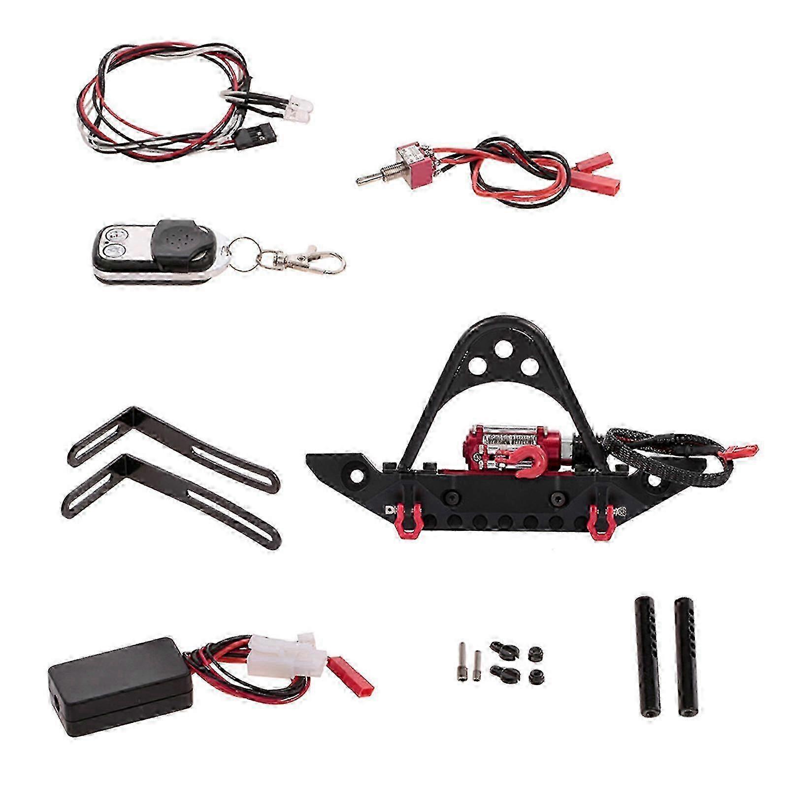 RC Receiver Box Novelty Winch Wireless Remote Control Tool for SCX10 TRX4