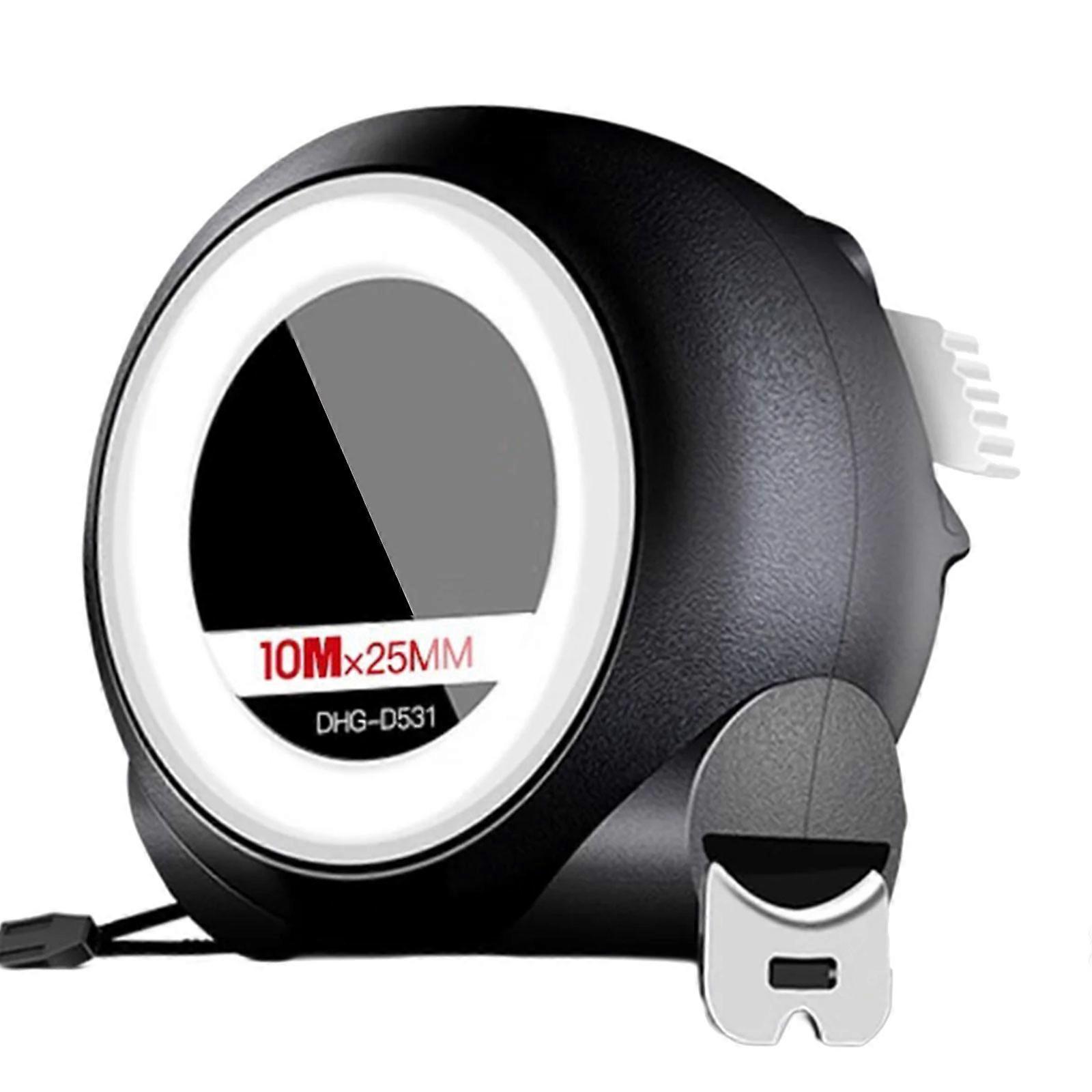 Strong Retractable Tape Measure with ABS Shockproof Case & Build In Lock For Precise Homes Construction Work Present Multicolor