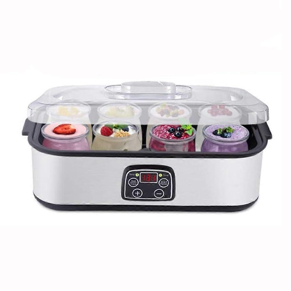 Yogurt Maker with Large Capacity, 220V Electric Cream and Pudding Machine for Home Ice Cream