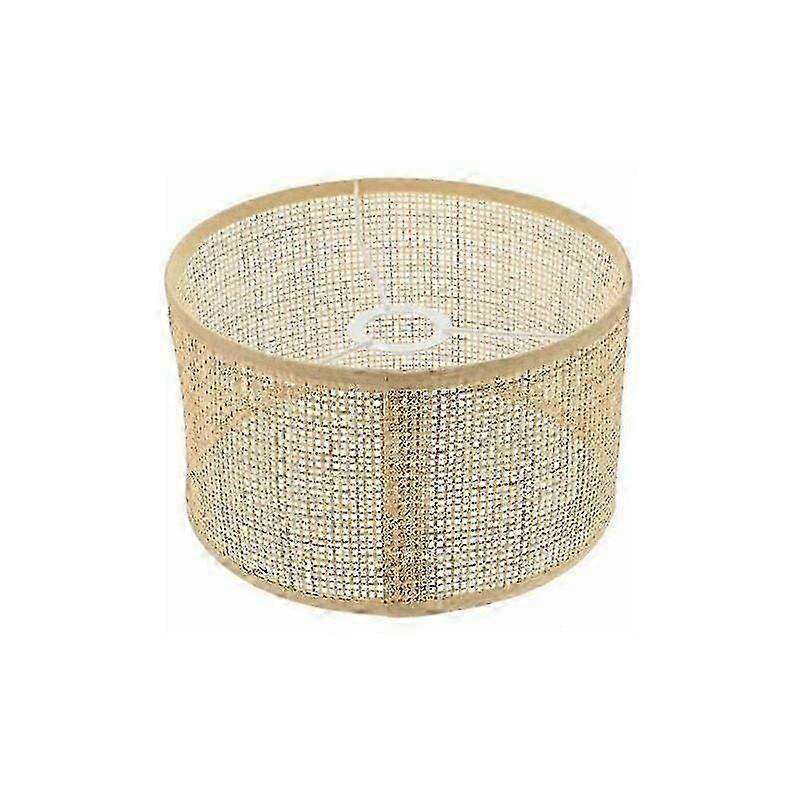 Wicker Rattan Lampshade for Ceiling, Table, and Floor Lamps, Indoor Use