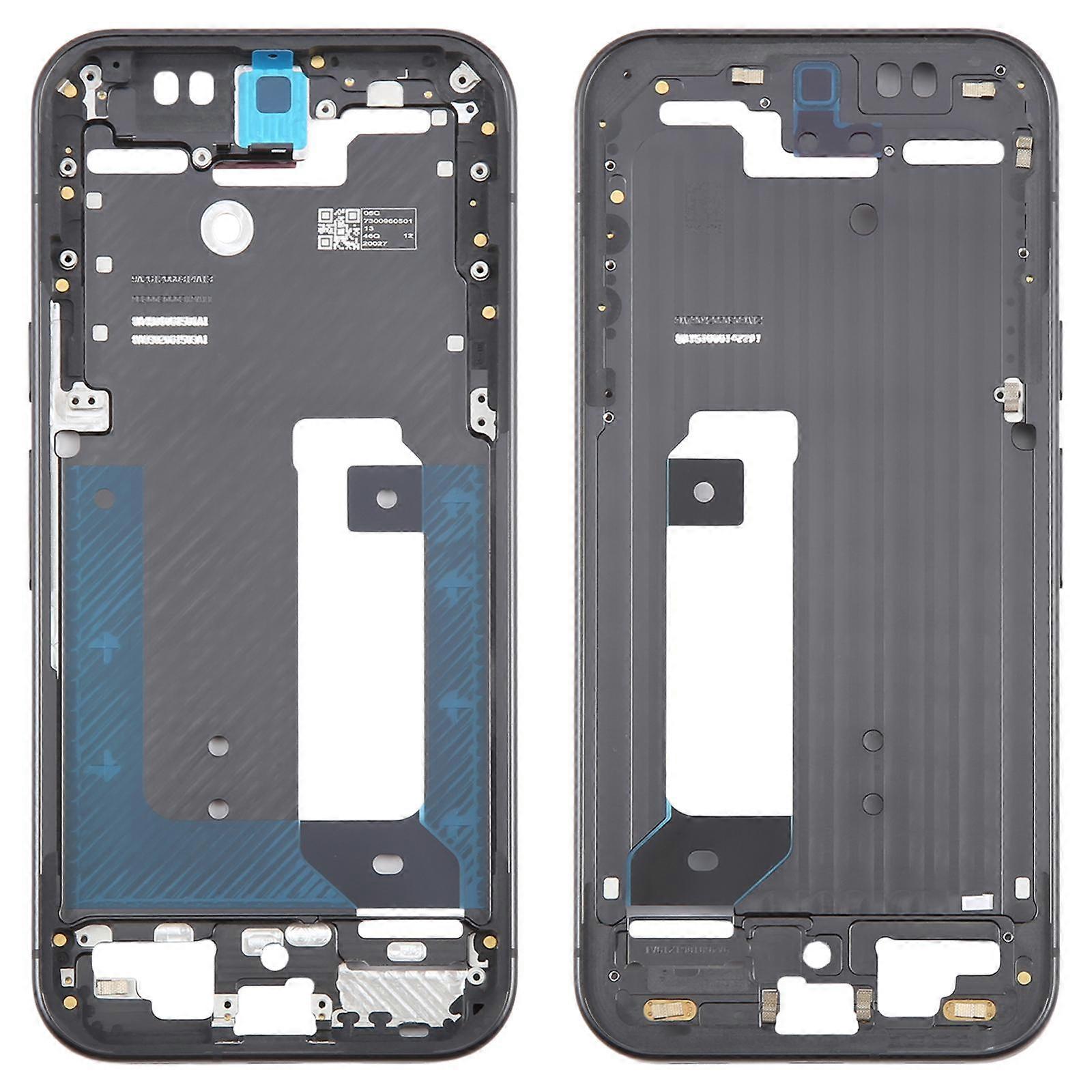 For Google Pixel 10 COMPATIBLE Middle Frame Bezel Plate (Black)