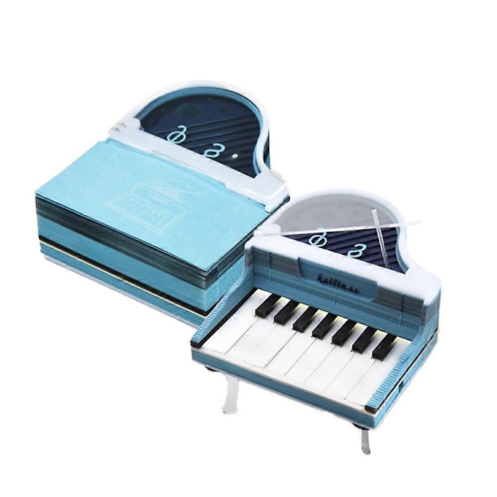 Hand Carved Tree House Ornament 3D Sticky Notes Set Desktop Bookshelf Art Gift