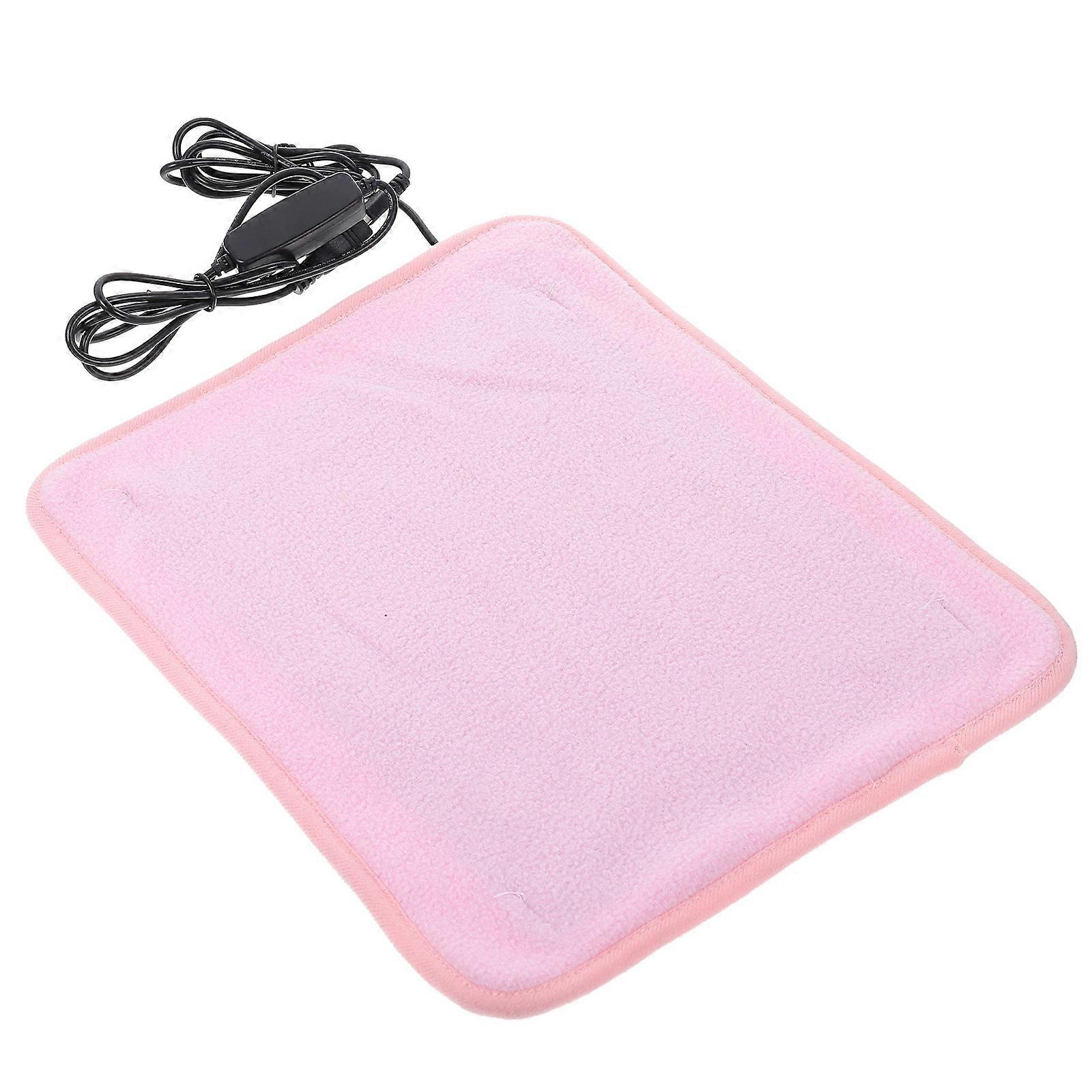 USB Heating Pad Turtle Heating Mat for Pet Use 1Pcs Pink Winter Warming Mat