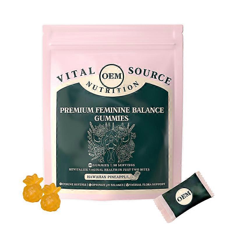 Feminine Balance Gummies 60 Count Nutrition Gels & Chew