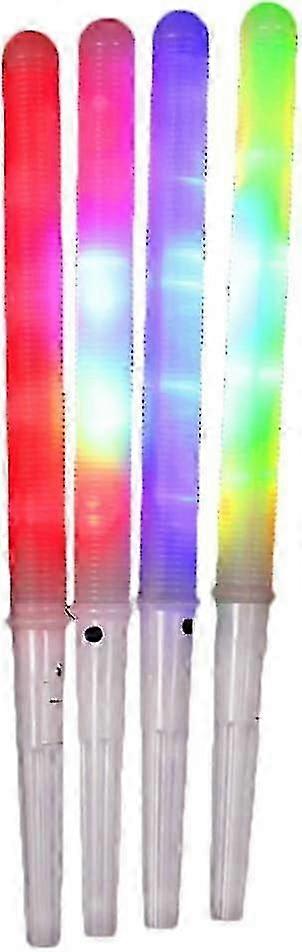 4pcs Reusable Glowing LED Cotton Candy Cones for All Types of Candy Floss