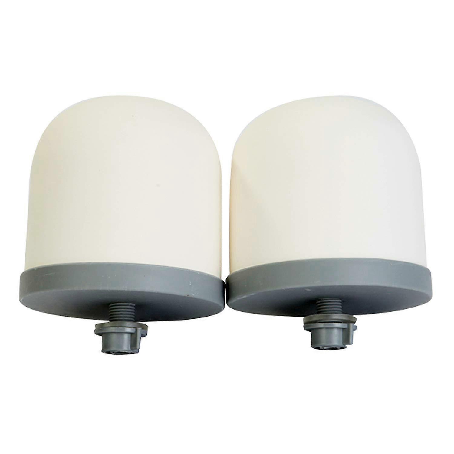 Ceramic Dome Water Filter Replacement 0.5 Micron Cartridge for Bucket System Improves Taste 2PCS